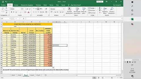 Operaciones básicas de Excel (suma, resta, multiplicación, división,porcentajes)