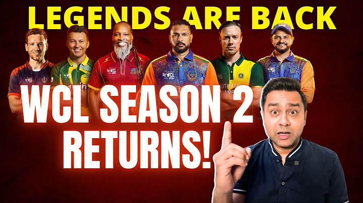 Legends Assemble in England in #WCL Season 2