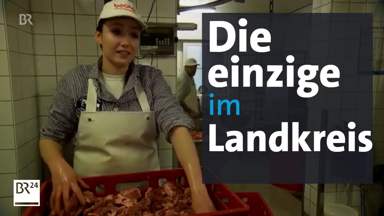 New Mit 21 schon Metzgermeisterin | BR24