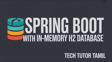 Spring Boot with In-Memory H2 Database | Save Student Entity Using Spring Data JPA in Tamil