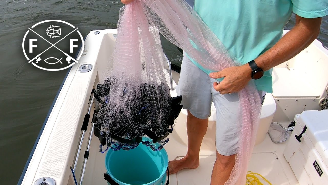 How to Duct Tape a Deep Hole Cast Net 