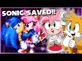 Amy saves sonic  tails  amy react to team sonic adventures  act 2  marble zone