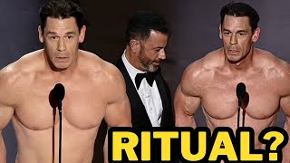 🚩HUMILIATION RITUAL? John Cena Walks On To The Oscars Stage Naked 😨