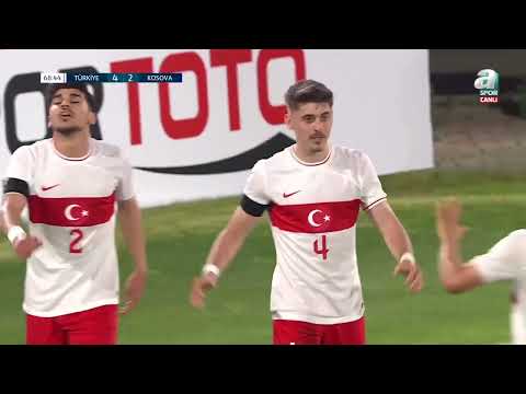 GOL Ravil Tagir Türkiye U21 4-2 Kosova U21 (Hazırlık Maçı) 27.03.2023