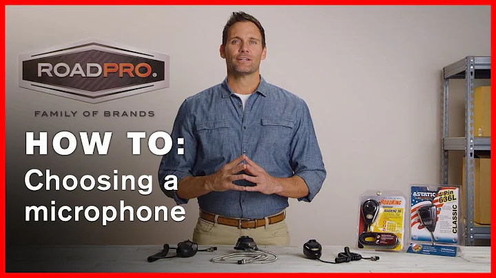 CB Radio How To #3 - How to Choose a CB Radio Microphone