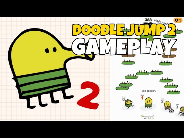 Doodle Jump 2 - All Levels Gameplay By ( Lima Sky LLC ) New Game 2021