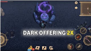 Grim Soul Survival  Dark Offering 2x  Falchion Lvl 3 Beech Wood 20 
