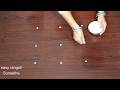 Creative muggulu designs🌸simple kolam with 3 dots🌸Amazing rangoli designs🌸easy rangoli Suneetha