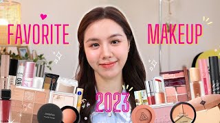 FAVORITE MAKEUP 2023 🏆 เครื่องสำอางที่ชอบที่สุดแห่งปี รวมเมคอัพตัวโปรด เด็ดทุกชิ้น | Jib Jannapa