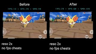 Best setting for pokemon x & y on citra mmj emulator screenshot 2