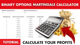 ¡Explicación de la calculadora de estrategia Martingale de opciones binarias! Binaryoptions.com