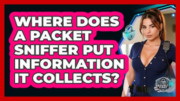 Where Does A Packet Sniffer Put Information It Collects? - SecurityFirstCorp.com