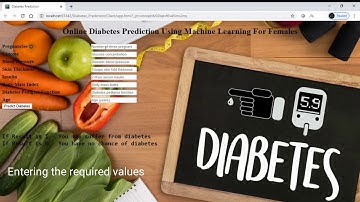 Diabetes Prediction Using Data Mining | Prediction Website.
