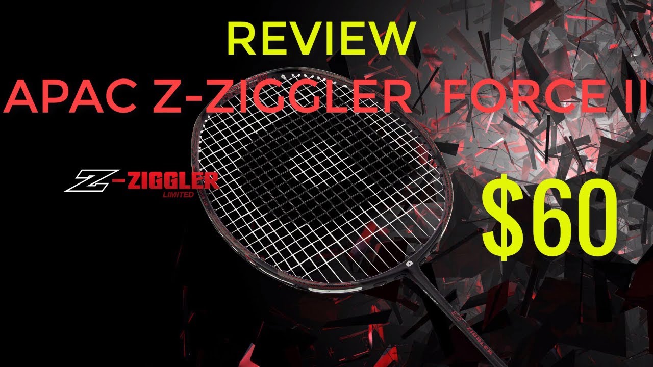 Apacs Z Ziggler Review - The best badminton racket with reasonable price