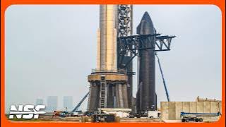 Ship 29 Rolled Out for Full Starship Stack Testing | SpaceX Boca Chica