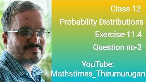 Class 12|EX11.4-Q.no-3|Probabilty Distribution |In a disc r.v of x,E(x+3)=10&E(x+3)^2=116,E(x),V(x)?