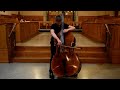 Mahler 1 bass solo from movement 3