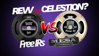 Revv RV30 vs. Celestion Vintage 30 (2025) in Mesa 4x12 | Free IRs!