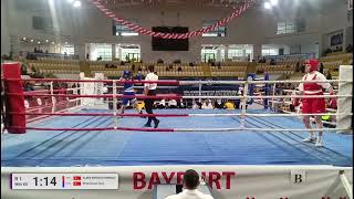 Alara Mi̇hrace Korkmaz - Hevin Kevser Uzun Türki̇ye Boks Federasyonu Üst Mi̇ni̇kler Ferdi̇ Boks 2025