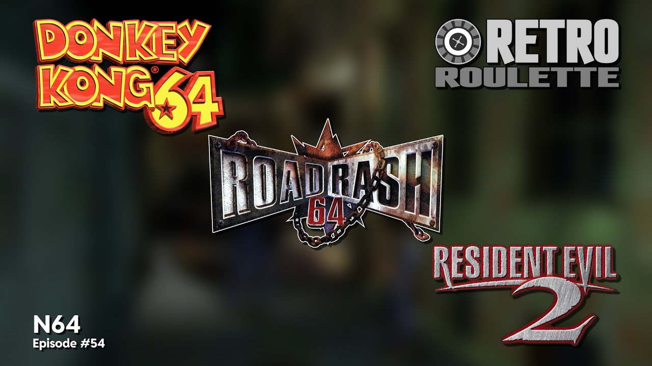 Donkey Kong 64, Road Rash 64 & Resident Evil 2 │ N64 (Episode 54 ...
