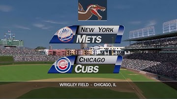 ESPN MLB 2K5: NYM@CHC. CPUvsCPU Simulation.