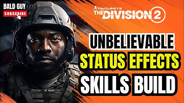 The Best Status Effects Skills Build. The Division 2
