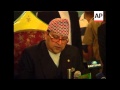 Deposed king talks to reporters says no plans to leave nepal