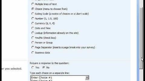 SharePoint Shepherd 2007 - Create A Survey