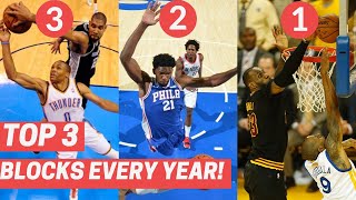 Top 3 Blocks Every Year! (2010-2020)