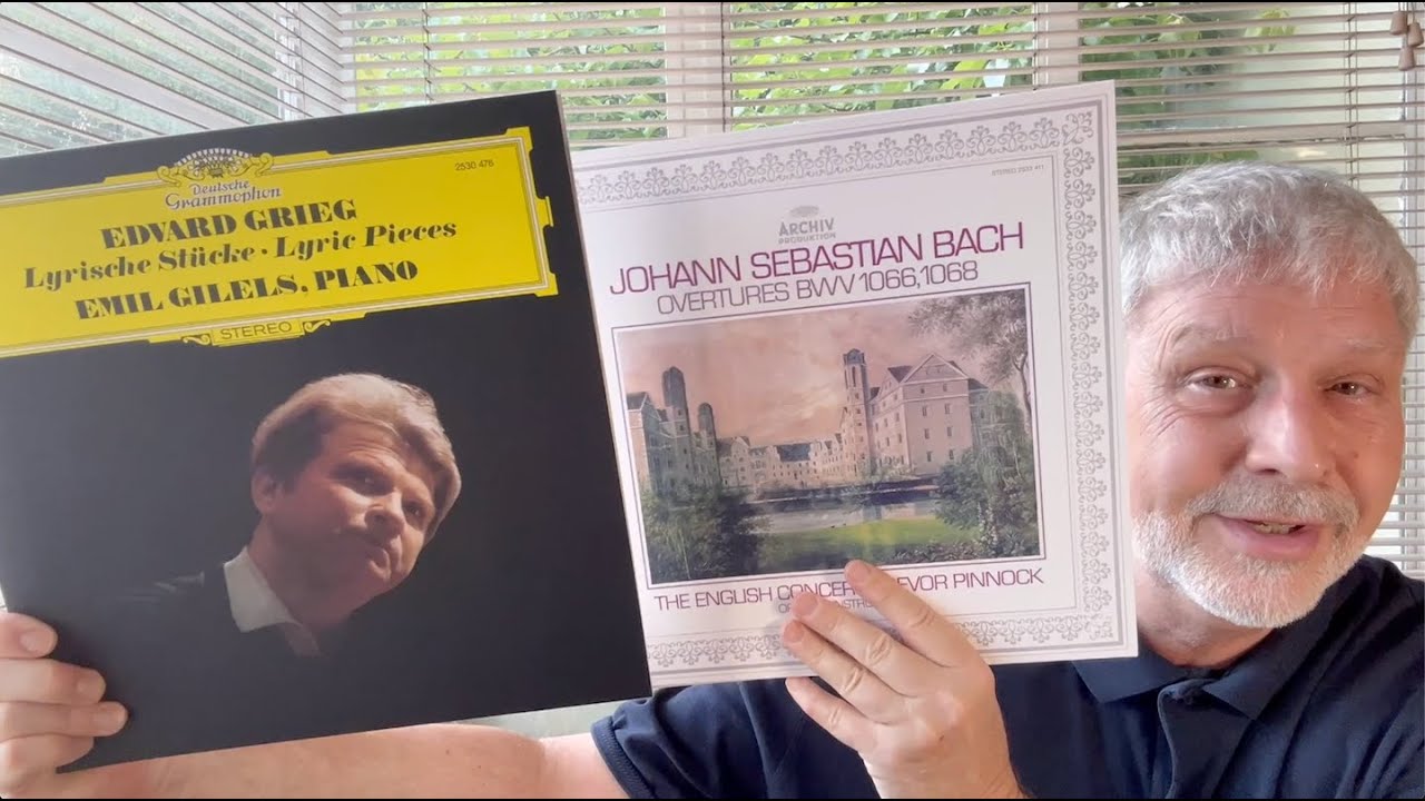 DG ORIGINAL SOURCE Review: BACH ORCHESTRAL SUITES  (Pinnock) and GRIEG LYRIC PIECES (Emil Gilels)