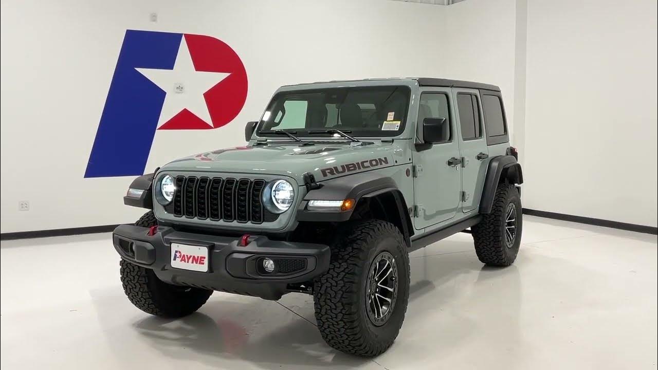 2024 Jeep Wrangler Rubicon Payne Edinburg CDJR Edinburg, Texas