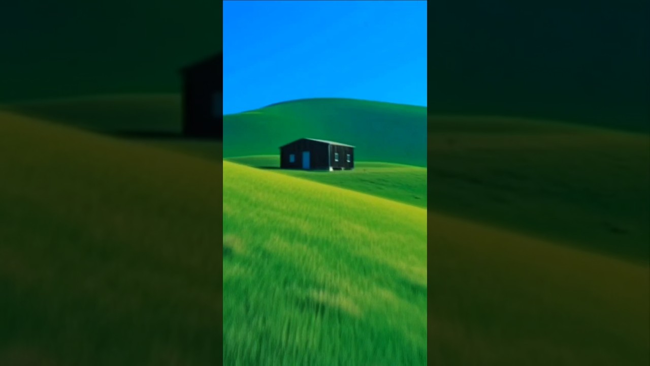 I Filmed the Windows XP Wallpaper… Something Is Living There 