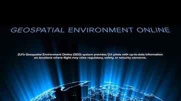 DJI – Introducing the GEO System