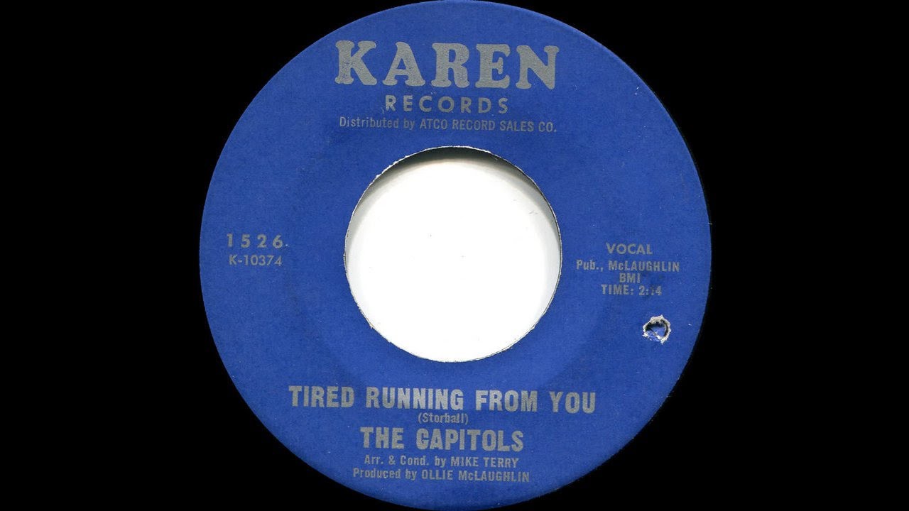 The Capitols - Tired running from you (1966)