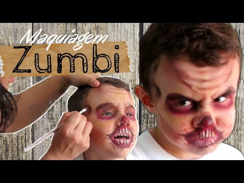 4 Formas de Fazer Maquiagem de Zumbi - wikiHow