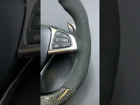 Ламинация руля Mercedes