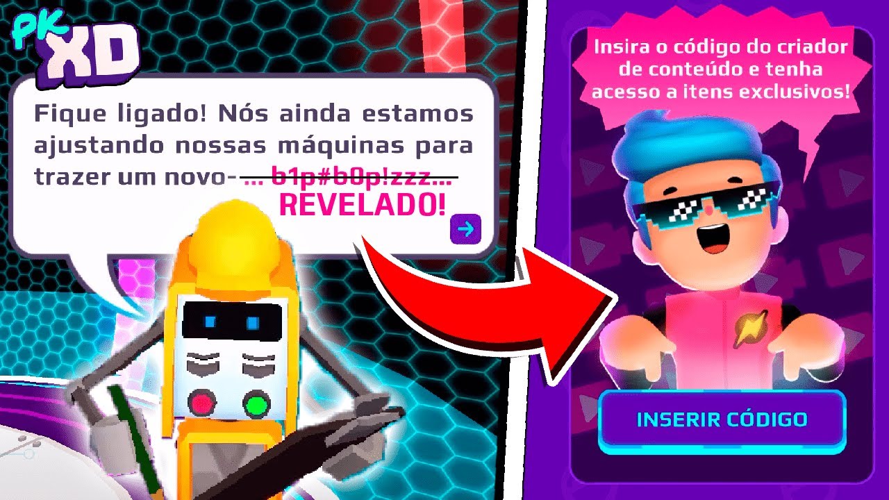 O que é o código do criador do PK XD? Como obter o código do criador do PK  XD?