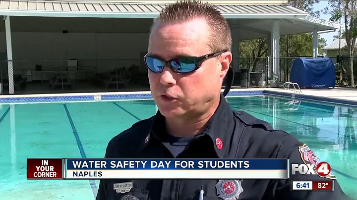 Mock drowning and rescue gives kids dramatic education in water safety - DayDayNews