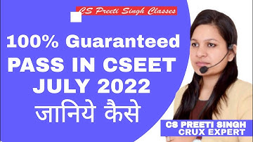 CSEET  July 2022 I How to Prepare & start Study for CSEET July 2022 Exams I CSEET July 2022 Exam