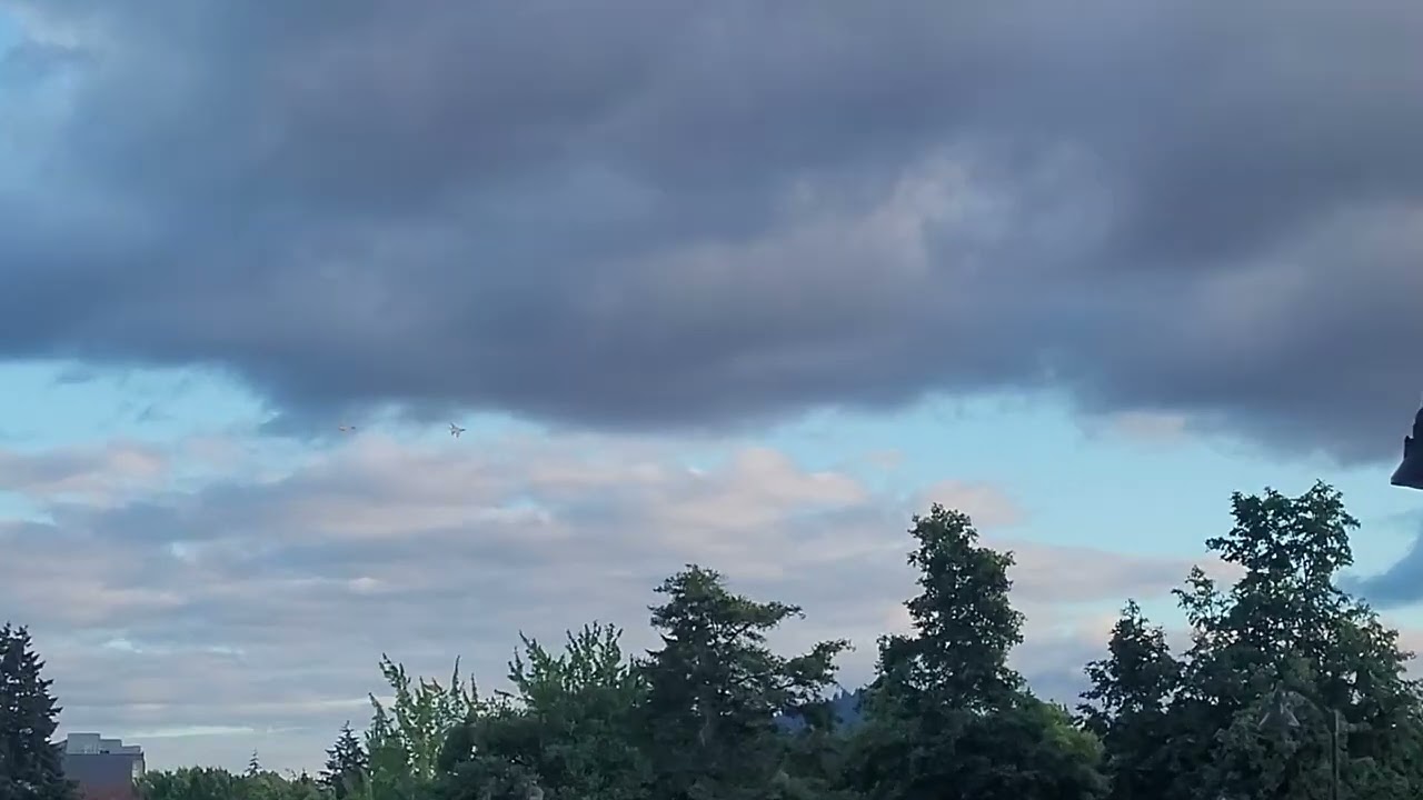 Fighter Jet Flyover Eugene OR 7/16/22 (Oregon 22) YouTube