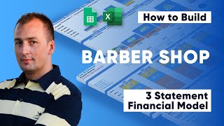 How to Build a Barber Shop 3 Statement Financial Forecasting Model screenshot 5