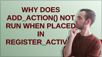 Wordpress: Why does add_action() not run when placed in register_activation_hook()?