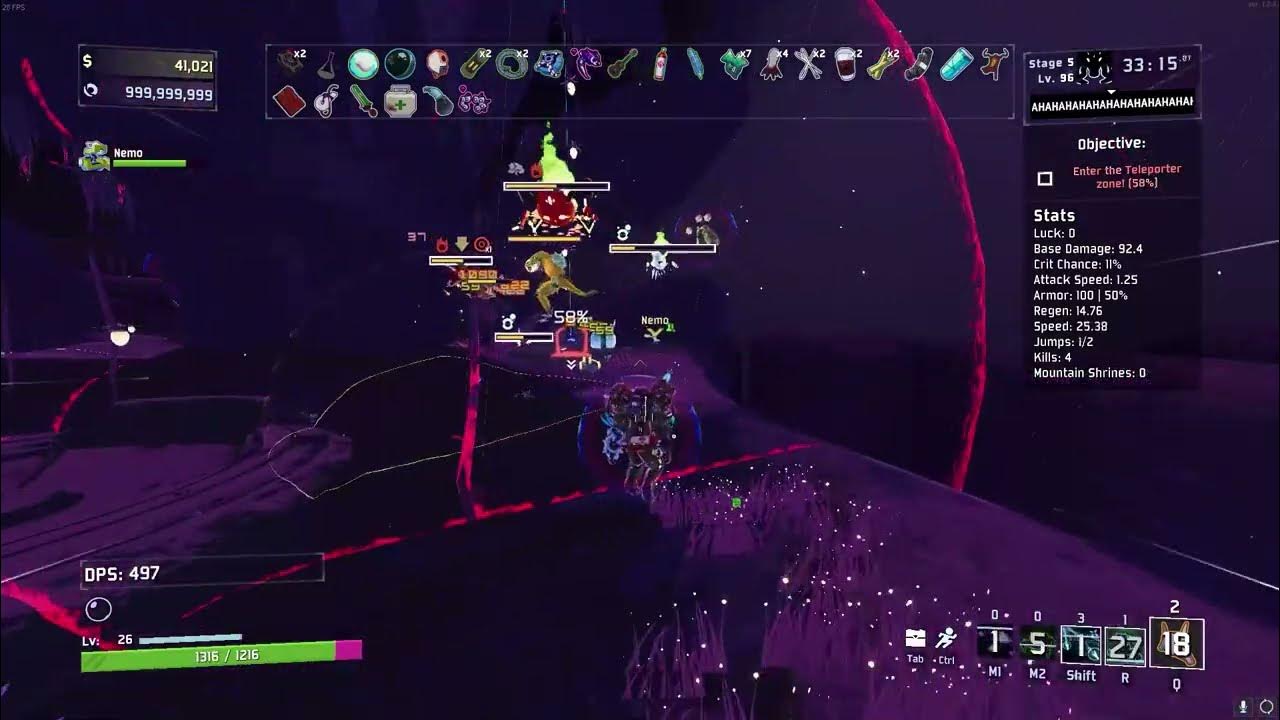 [ROR2] Armageddon run ended with 2 deaths at the same time YouTube