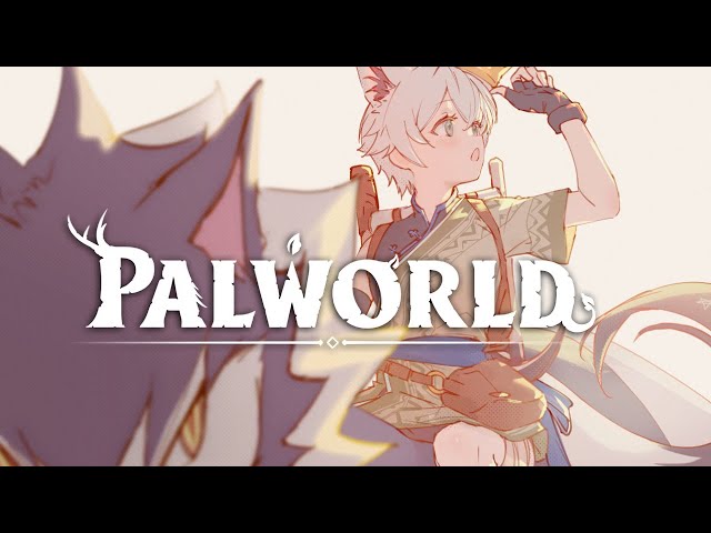 【Palworld】深夜のレベリングパルワ　ホロ鯖【ホロライブ/白上フブキ】のサムネイル