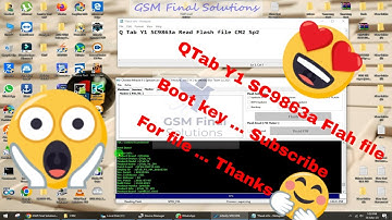 QTab Y1 SC9863A flash file \ Q tab Y1 Reading Flash file cm2 sp2 World First 😍