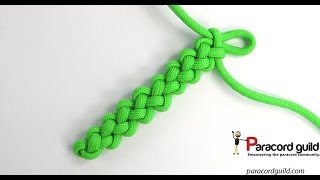 Zipper sinnet- the two strand braid