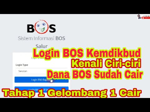 Dana BOS 2021 Cair Gelombang 1, Login bos.kemdikbud.go.id Sistem Informasi Rekening BOS Cek SK SP2D