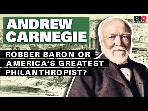 Ch&#236; era a cuntribuzione principale di Andrew Carnegie &#224; a societ&#224;?