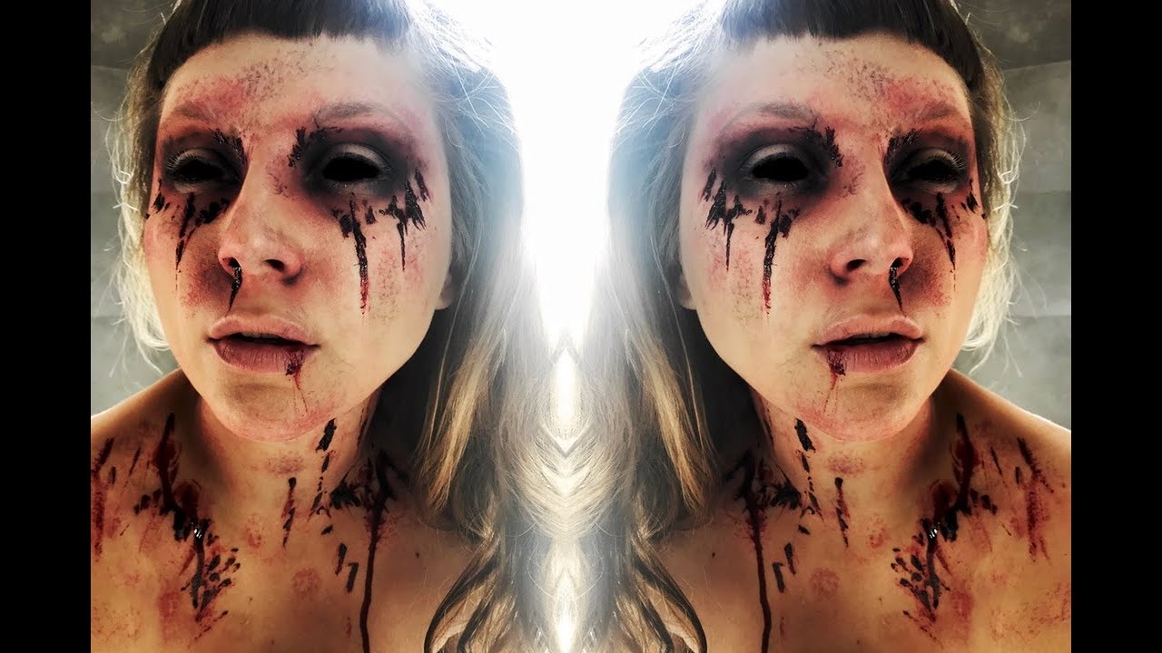Possessed Halloween Makeup Tutorial YouTube