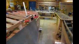 Cutting Keel Landings into Bottom Frames (Part 2) (Preview) Wooden Boat Restoration
